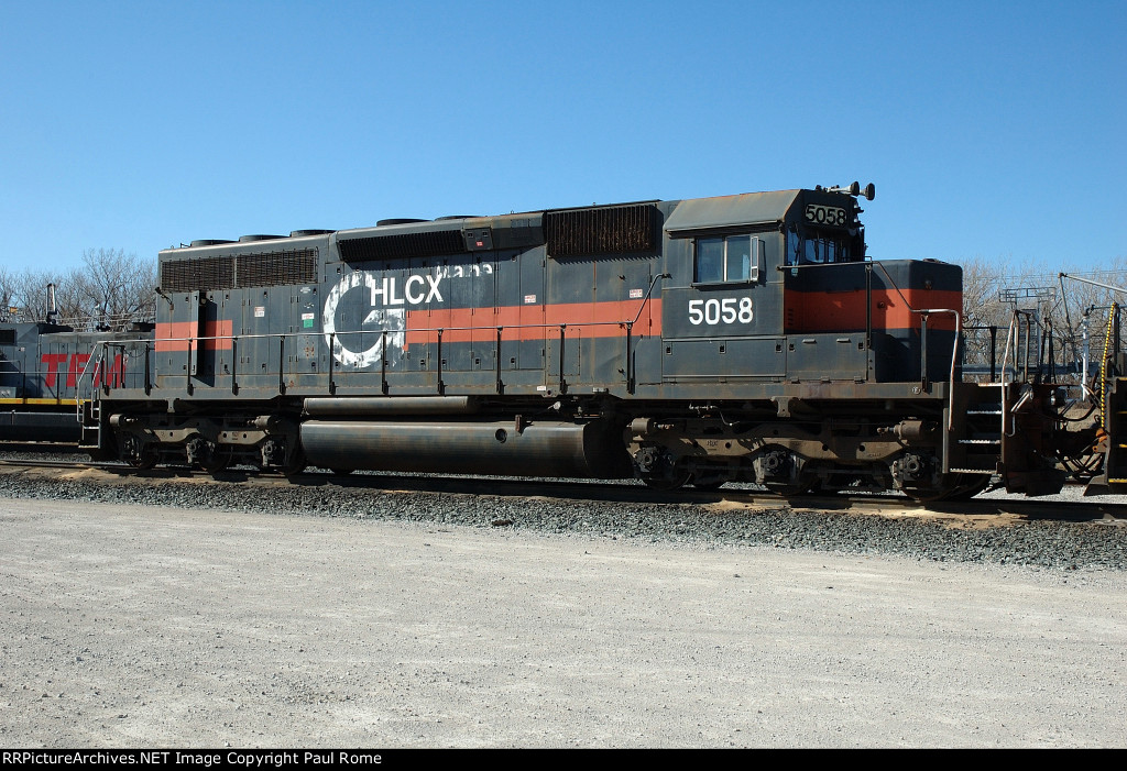 HLCX 5058, EMD SD40 on the KCS